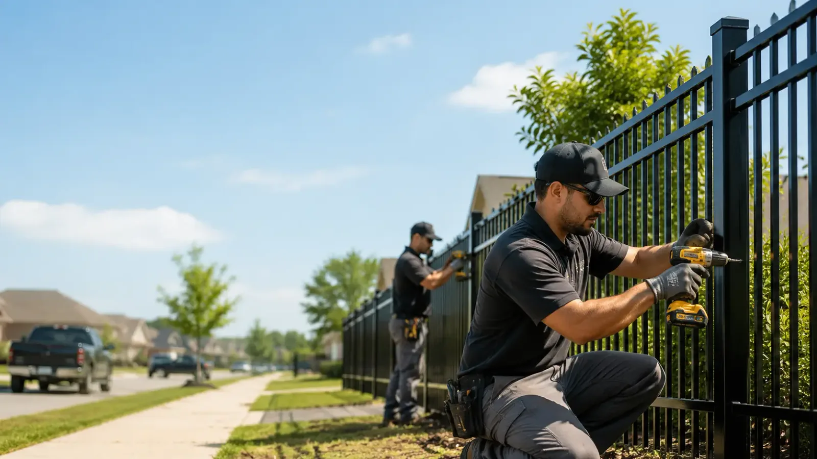 Metal Fence Installation in Bel Air, MD